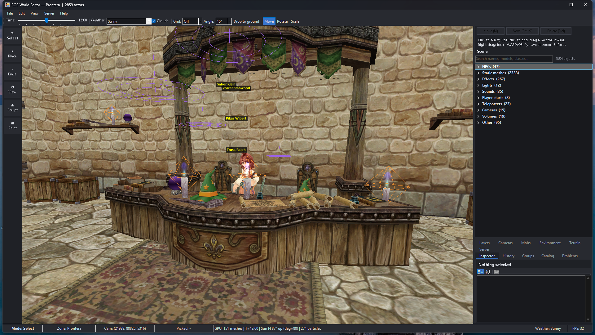 OpenGL map editor